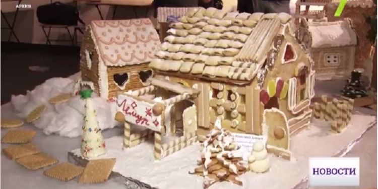 Что нам стоит дом построить? В Одессе соревновались в строительстве пряничных домиков