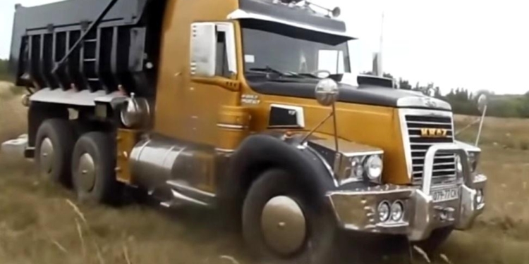 Не перевелись мастера. Необычный тюнинг КрАЗа