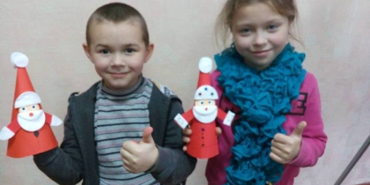 Новогодний марафон. В Николаеве учащиеся интерната Деда Мороза сделали сами