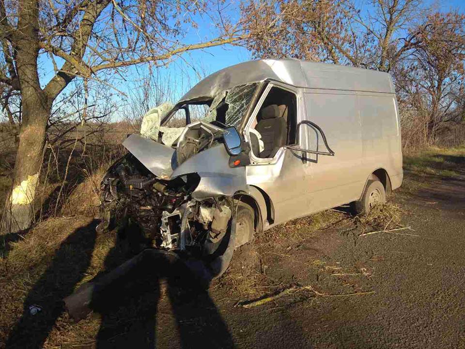 Микроавтобус всмятку: на Николаевщине в ДТП погибла женщина-пассажир 3