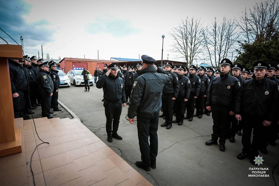 В Николаеве приняли присягу 72 новых патрульных полицейских 3