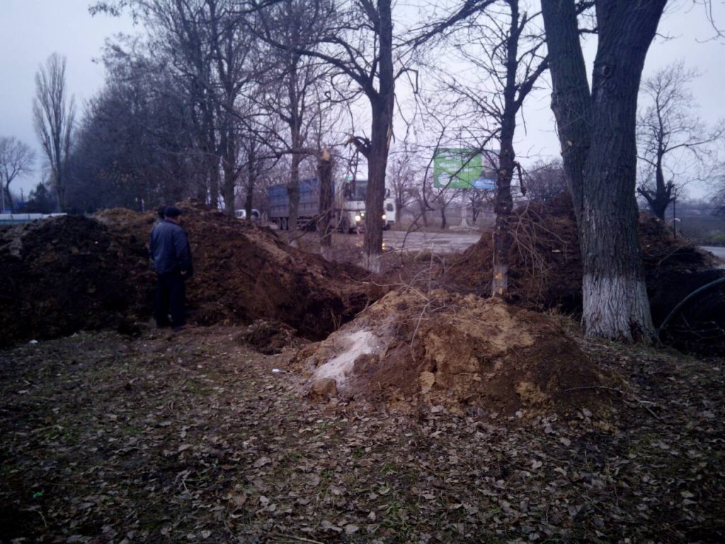 В Первомайске – авария на водоводе: город частично остался без воды 4