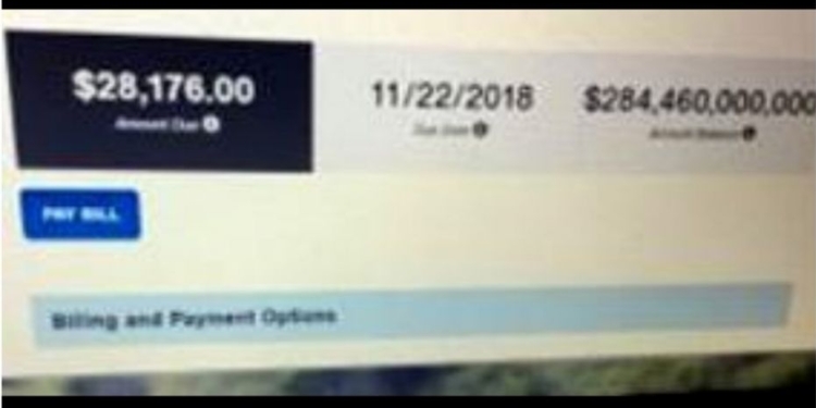 Когда компьютеры ошибаются: жительнице США выставили счет за электроэнергию на $284 млрд.