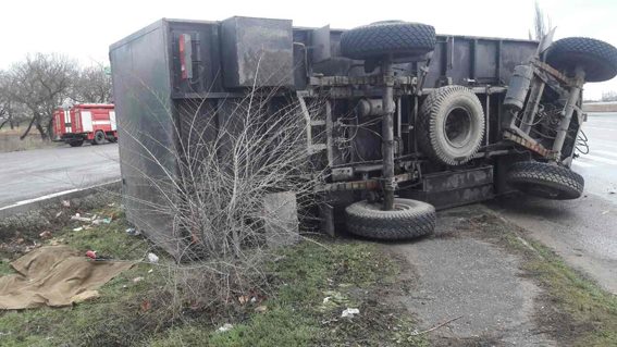 Подробности трагедии в Новой Одессе. В транспортную остановку врезался прицеп грузовика, который отцепился на ходу 3