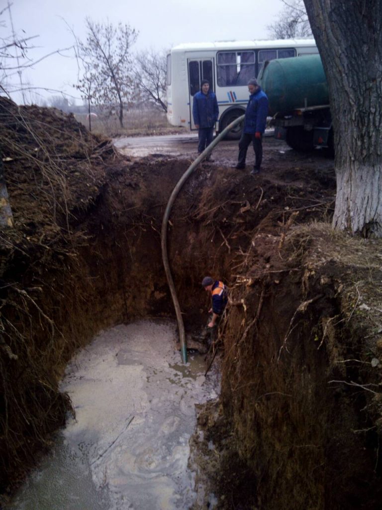 В Первомайске – авария на водоводе: город частично остался без воды 6