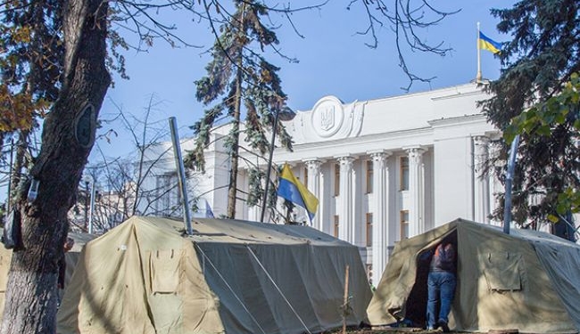 Штурм палаточного городка под Радой. Трансляция. ОБНОВЛЕНО