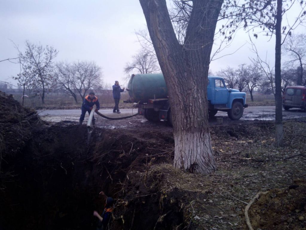 В Первомайске – авария на водоводе: город частично остался без воды 10