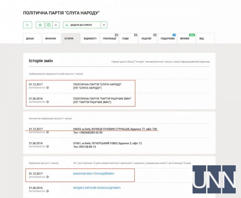В Украине зарегистрировали партию "Слуга народа" 4