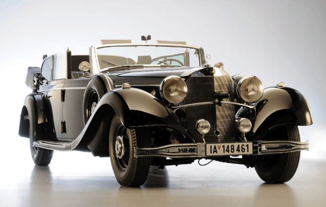 В РФ коллекционер нацистских авто решил продать обновленный броневик Гитлера 3