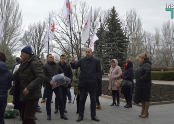 «Святым не торгуют!»: в Николаеве Батькивщина митинговала за продление моратория на продажу сельскохозяйственной земли
