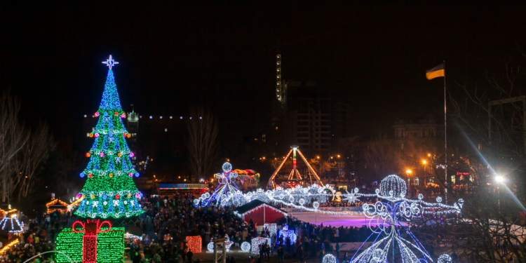 Самая-самая. Новая николаевская елка заняла первое место в Украине –  по цене