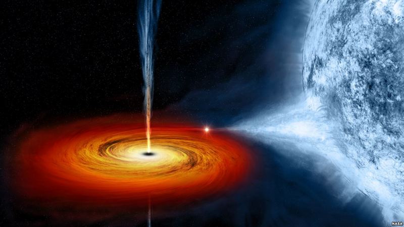 Астрономы нашли космического монстра: самую большую и быстрорастущую "черную дыру" известного космоса 1