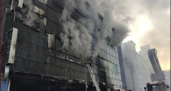 В Южной Корее произошел страшный  пожар в высотке: уже известно о 28 погибших