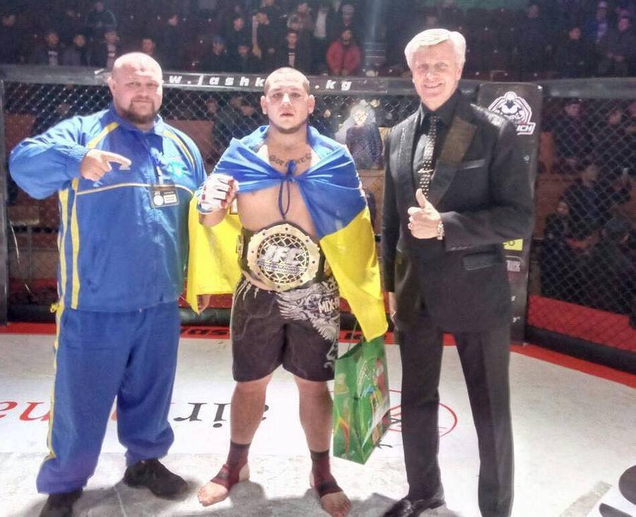 Николаевский боец стал чемпионом в супертяжелом весе Международной Лиги Jash Kuch 1