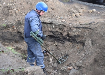 В центре Николаева нашли мину прошлой войны
