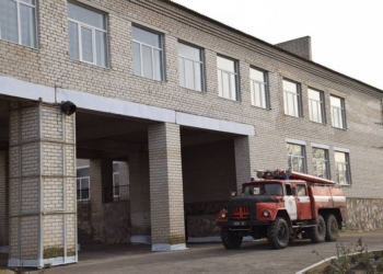 На Николаевщине во время уроков горела сельская школа