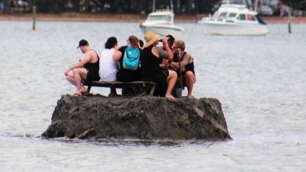 Чтобы выпить в Новый год, новозеландцы построили остров 1