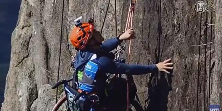 Нет ограниченных возможностей, если есть желание: скалолаз в инвалидной коляске из Китая  номинирован на престижную премию Laureus World Sports Awards