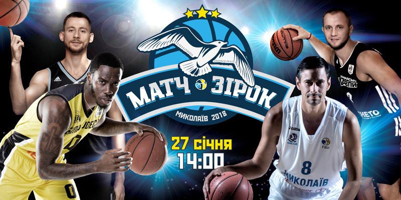 В Матче всех звезд Суперлиги сыграют 4 баскетболиста МБК «Николаев» 1