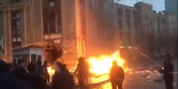 В центре столицы Азербайджана прогремел взрыв