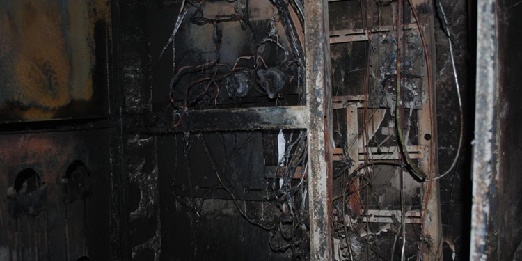 Ночью в Николаеве горела многоэтажка – “замкнуло” щиток