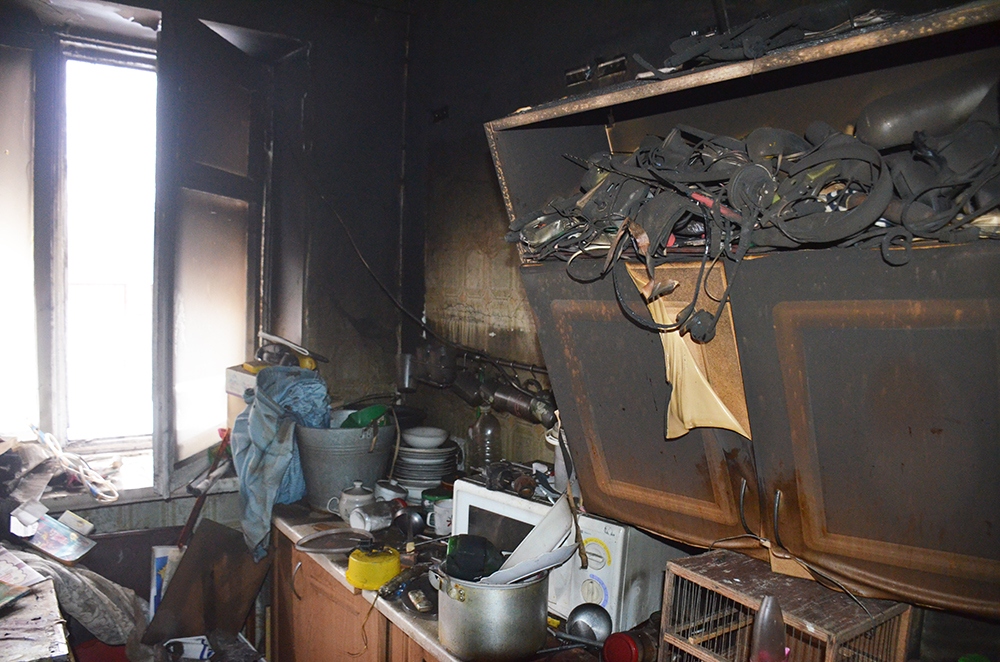 В Николаеве в одном из общежитий сгорела комната. Но, к счастью, все живы 5