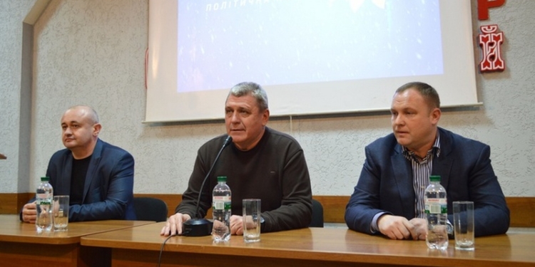 Депутаты Николаевского облсовета от ОппоБлока Ясинский и Олабин сходили на партсобрание «За життя» Рабиновича