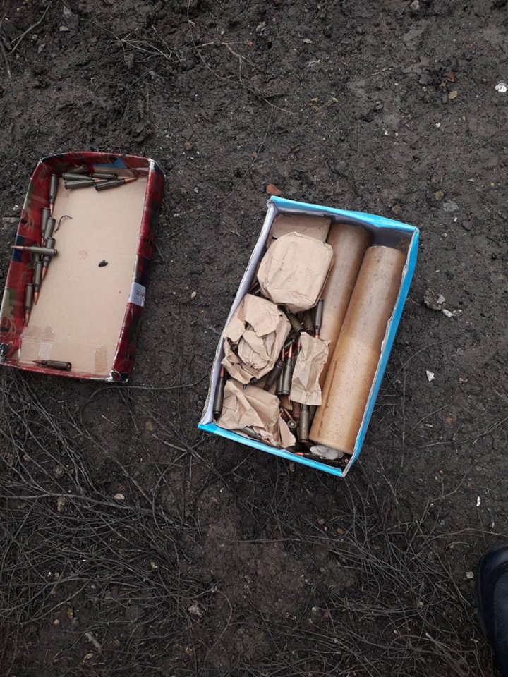 Житель Баштанки привез из зоны АТО боеприпасы и спрятал. Но полицейская собака нашла 7