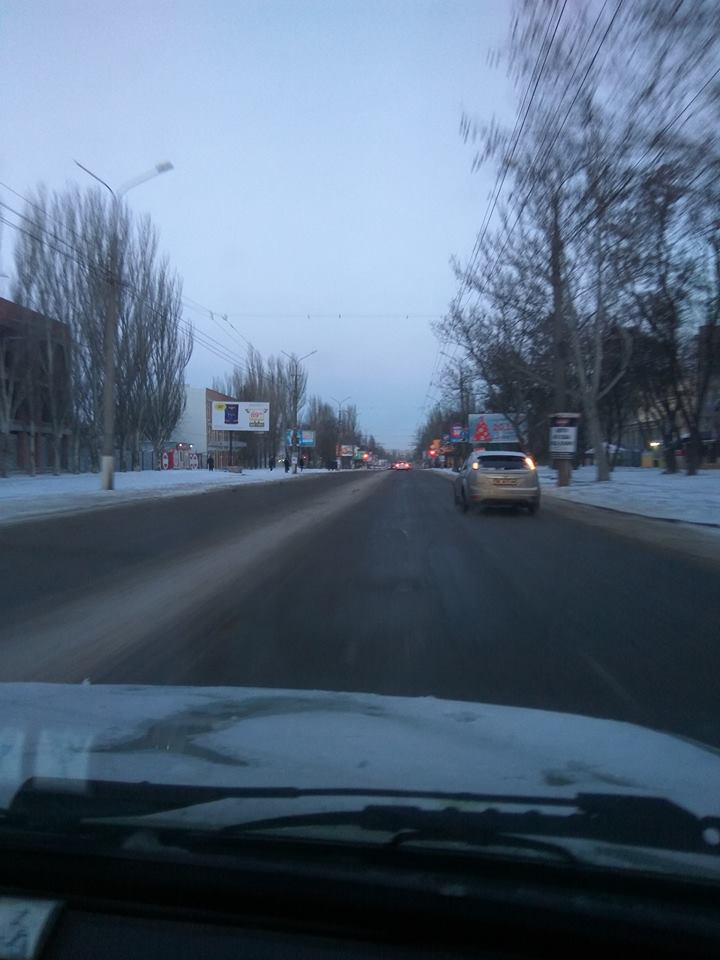 В Николаеве расчистке дорог в старом центре помешал только один оставленный у обочины автомобиль 9