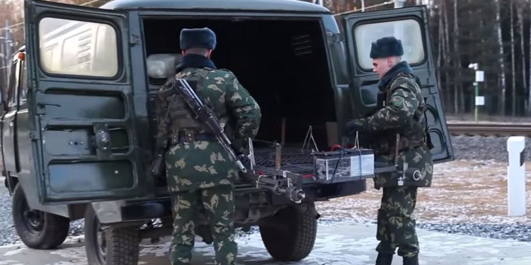 Литовско-белорусские контрабандисты испытали дрезину-беспилотник. На радость пограничникам