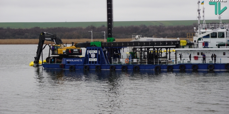 В новый год – с новыми планами. «НИБУЛОН» начал второй этап углубления Южного Буга