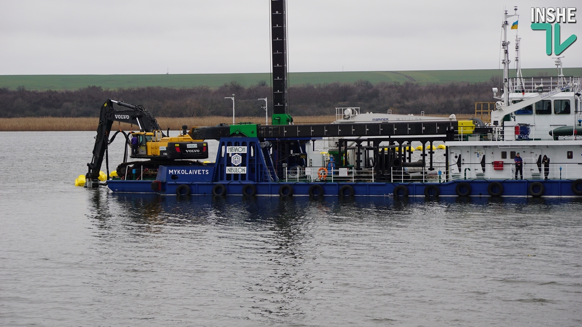 В новый год – с новыми планами. «НИБУЛОН» начал второй этап углубления Южного Буга