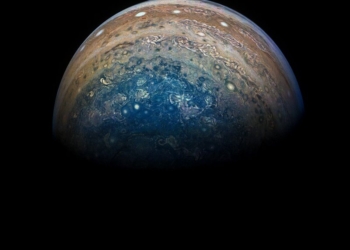В NASA продемонстрировали новые снимки Юпитера, сделанные аппаратом Juno