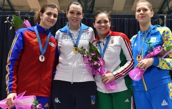 Украинская фехтовальщица завоевала медаль на Кубке мира в Италии