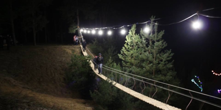 Под Николаевом в Матвеевском лесу открыли “Лестницу счастья”