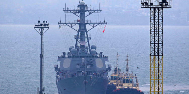 В Одесский порт зашел первый в 2018 году боевой корабль НАТО