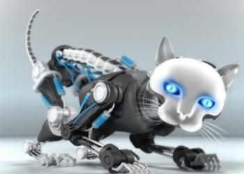 В Америке разработали кошку-робота, которая будет помогать пожилым людям