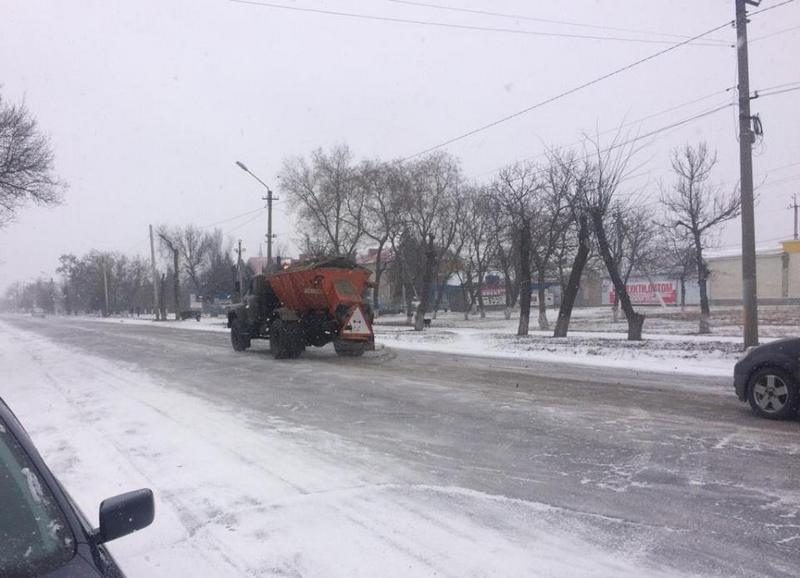 Первый день зимы: на севере Николаевщины выпал снего (ФОТО)