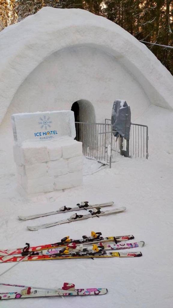 Снежная королева зимует в Карпатах - в Буковеле открыли ледяной отель 1