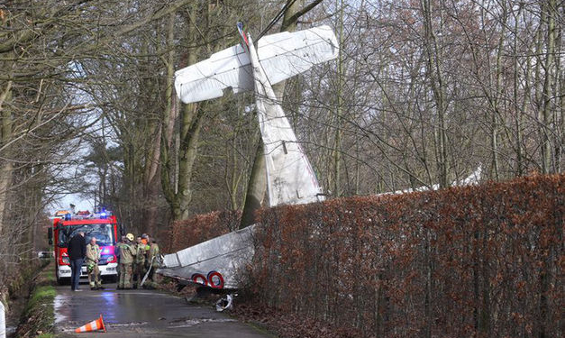 Сегодня в бельгийском городе Хасселт потерпел крушение частный спортивный самолет – есть жертвы