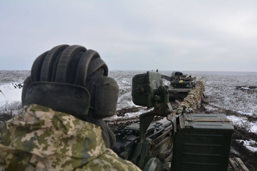 Танкисты 79-й Николаевской отдельной десантно-штурмовой бригады провели боевые стрельбы 1