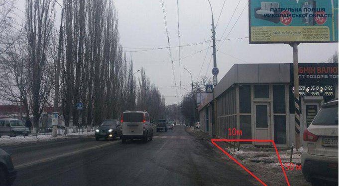 В Николаеве патрульные призывают городские власти проверить законность размещения МАФов у рынка «Колос» и на ул.6-я Слободская