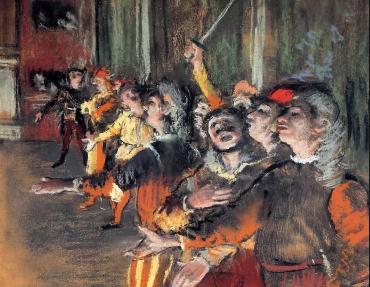 Украденную 8 лет назад картину Дега нашли в багажнике автобуса на АЗС