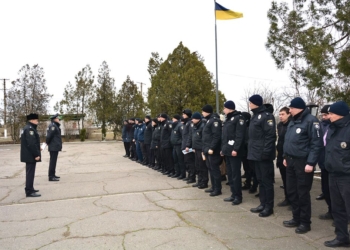 Николаевские полицейские ушли на сборы