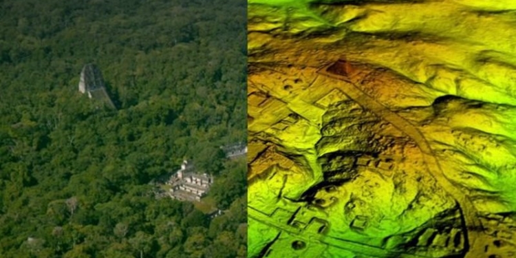 В Гватемале обнаружили более 60 тысяч неизвестных сооружений цивилизации майя
