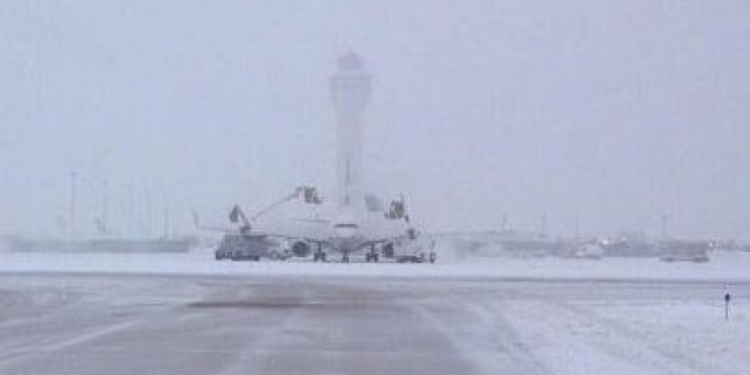 Из-за снежной бури в США отменили более 1200 авиарейсов, а в Чикаго и Детройте закрыли школы