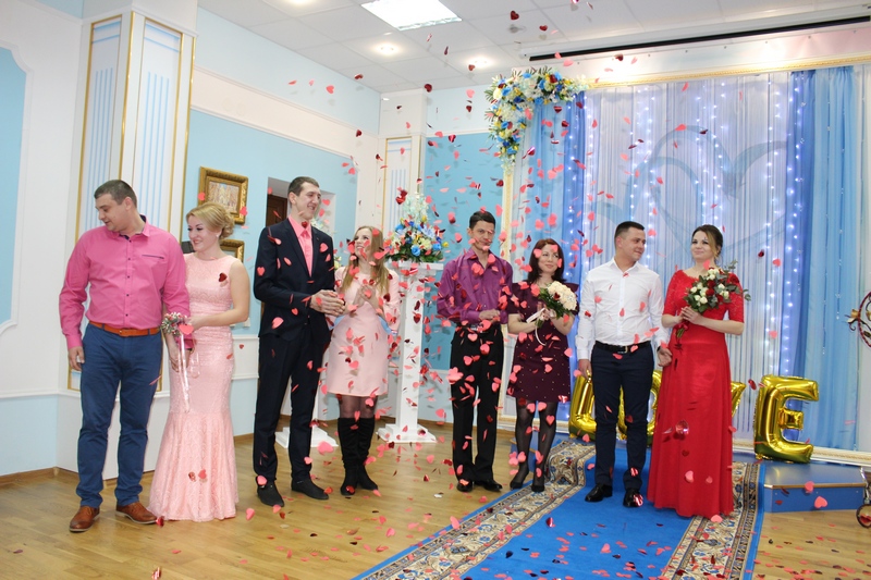 Почти сто пар поженилось на Николаевщине в день влюбленных 3