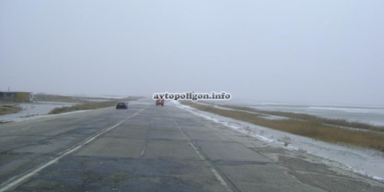 Большая вода. Арабатскую стрелку отрезало от материка