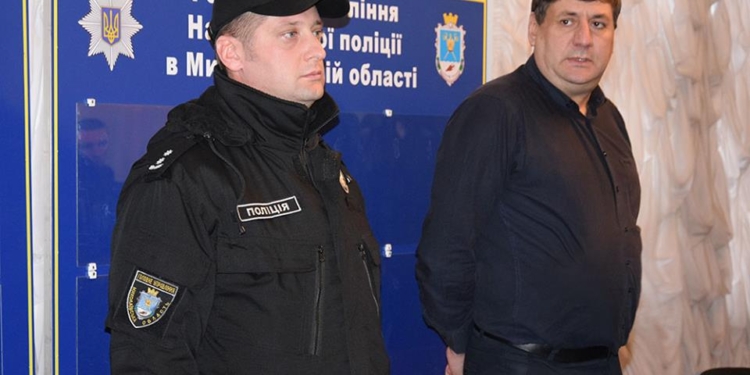 Отряд николаевских полицейских, которые не проходили аттестацию или восстановились в рядах полиции по суду, отправился в командировку на Донбасс