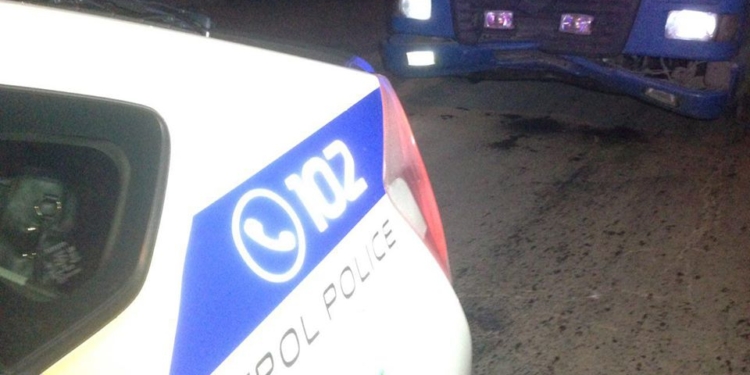 В Николаеве благодаря неравнодушным гражданам патрульные поймали пьяного водителя грузовика